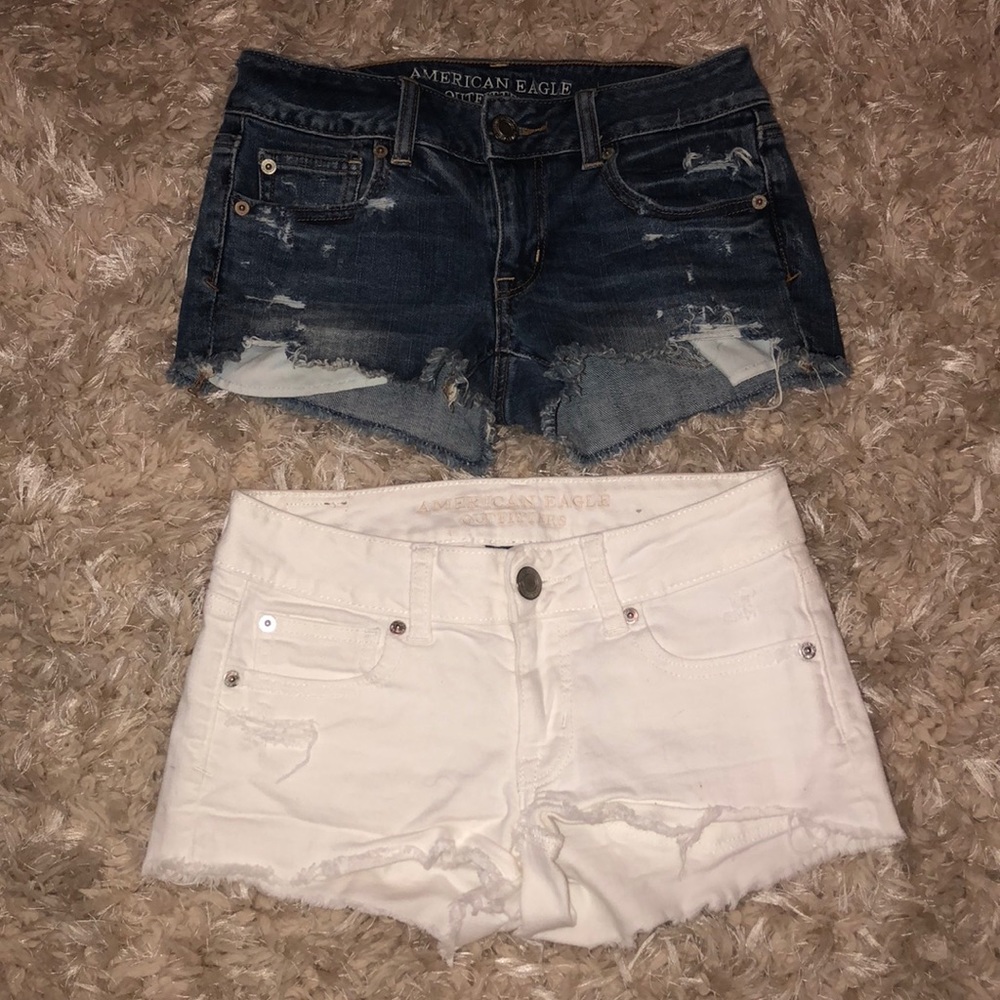 American Eagle Shortie Denim Shorts **BUNDLE**